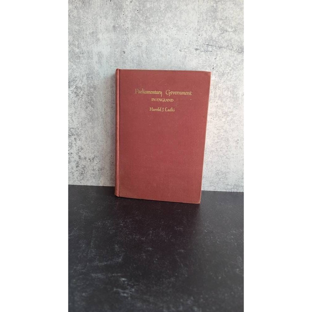 Parliamentary Government In England